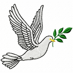 Pigeons And Doves Embroidery Design 11 Pigeons And Doves Embroidery Design 11